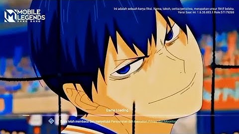 Loading Screen Mobile legends X Anime !! Sound LOVE NWANTITI