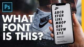 How to Identify any Font Anywhere you Find it in 30 seconds | Adobe Photoshop