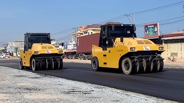 Skills Vibrator Roller Operator road foundation construction (CAT CS533E)