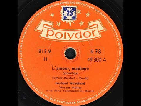 L'amour, madame -