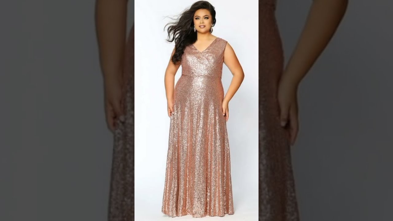 chubby girl party frock design chubby partyfrock partywear YouTube