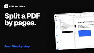 How to split a PDF by pages (free, step by step)