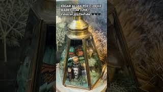 EDGAR ALLAN POE CLOCHE~ FULL video is MASS MAKING MULTIPLES: Linked! #poe #dark #diy