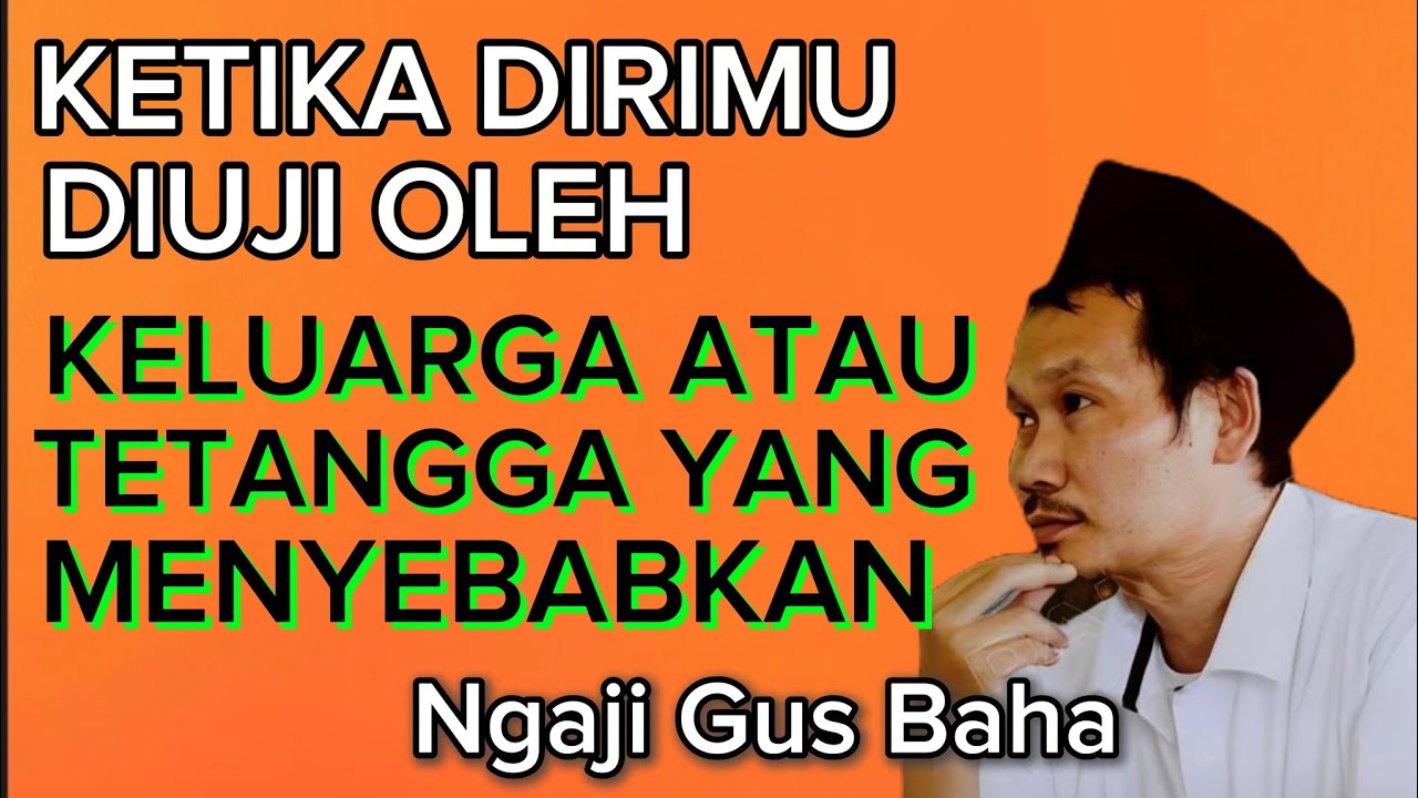 Ngaji Gus Baha Sabar adalah Solusi mencari Pahala berlipat ganda 