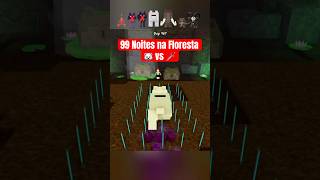 ⚠️ Animais vs Espada laser no 99 Noites #roblox #99noitesnafloresta #99nightintheforest #99nights
