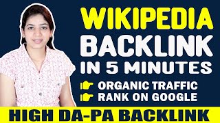 How to create Backlink on Wikipedia?