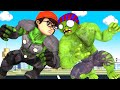 Strong Nick Transform Hero NickHulk vs Zombie rescue Papa Nick - Scary Teacher 3D Fun Animation