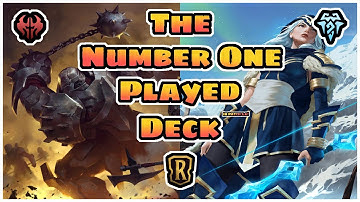 DECK IN EVERY TOURNAMENT LINE-UP!? | Legends of Runeterra Midrange Frostbite Deck | LoR Deck Guide