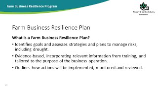 Farm Business Resilience Plan