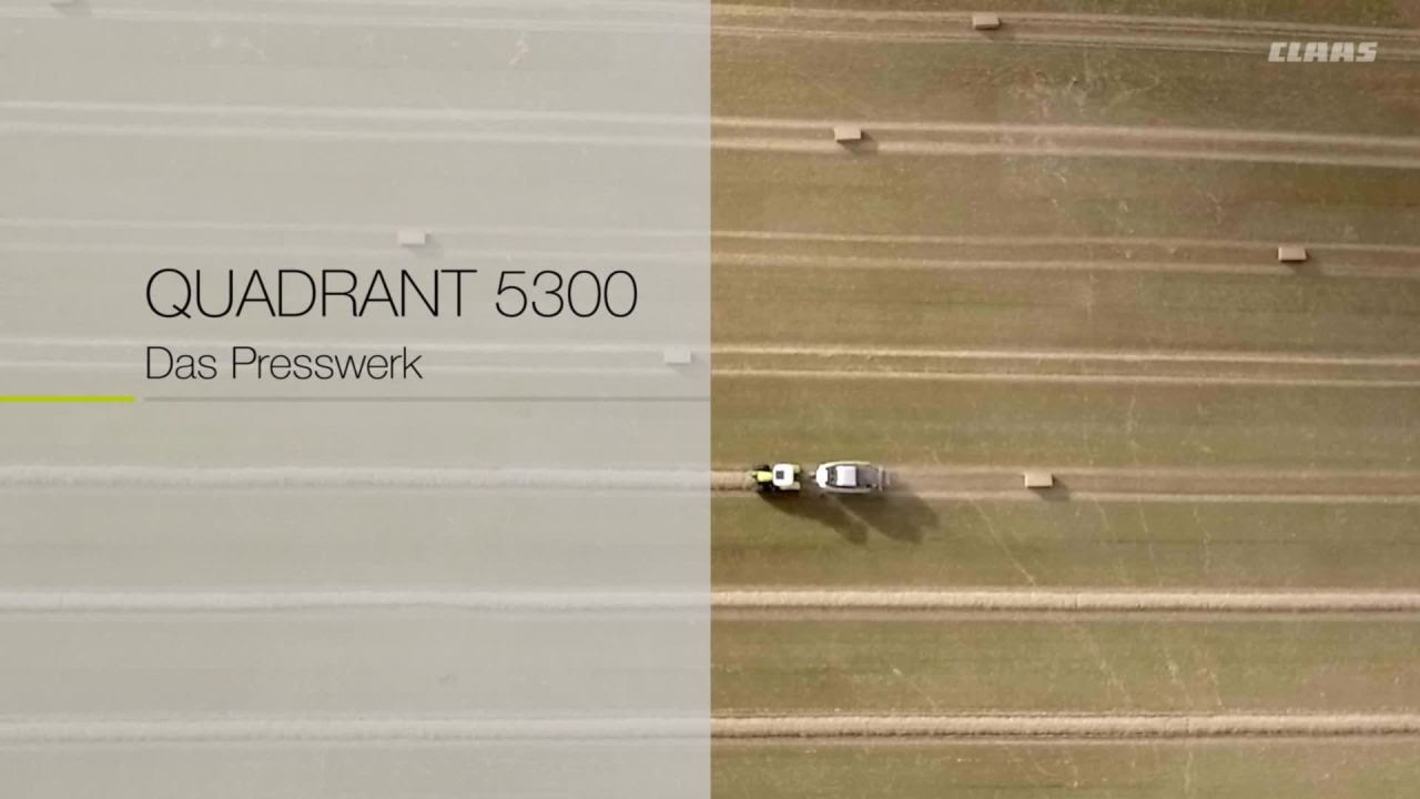 CLAAS QUADRANT 5300 Das Presswerk / 2016 / de