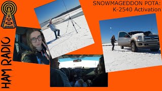 Snowmageddon POTA Activation: Jherica Insisted We Activate!