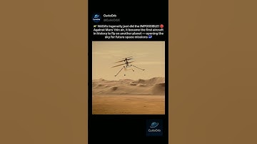 🚁 NASA’s Mars Helicopter Just Did the IMPOSSIBLE! 🔴 First Flight on Another Planet 🌌