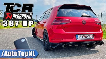 387HP VW Golf GTI TCR | REVIEW on AUTOBAHN [NO SPEED LIMIT] by AutoTopNL