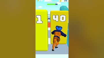 POPPY RUN 3D Huggy Wuggy 3700% | All Levels gameplay ios android game games