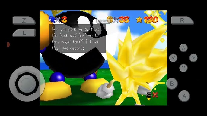 Jogue Mario 64 Sonic Edition Plus V2.2.2, um jogo de Sonic