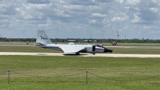 NASA 927  WB-57F Canberra Departs Patrick Space Force Base