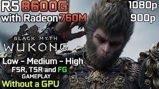 Black Myth: Wukong - Ryzen 5 8600G with Radeon 760M & 32GB RAM