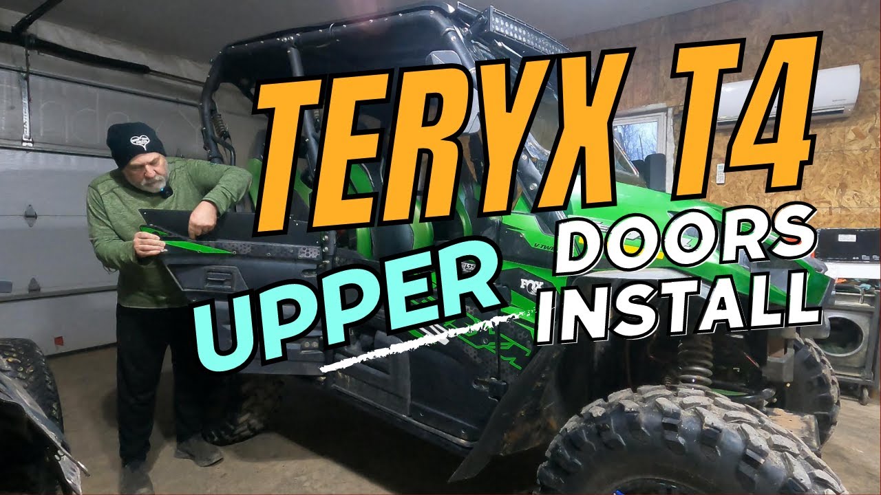 Kawasaki TERYX Custom Upper Door Extension Installs - Chase