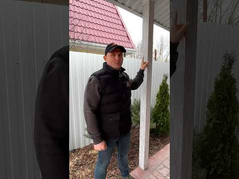 Лайфхак Облицовки уличной Колоны Металлом #дневникстроителя