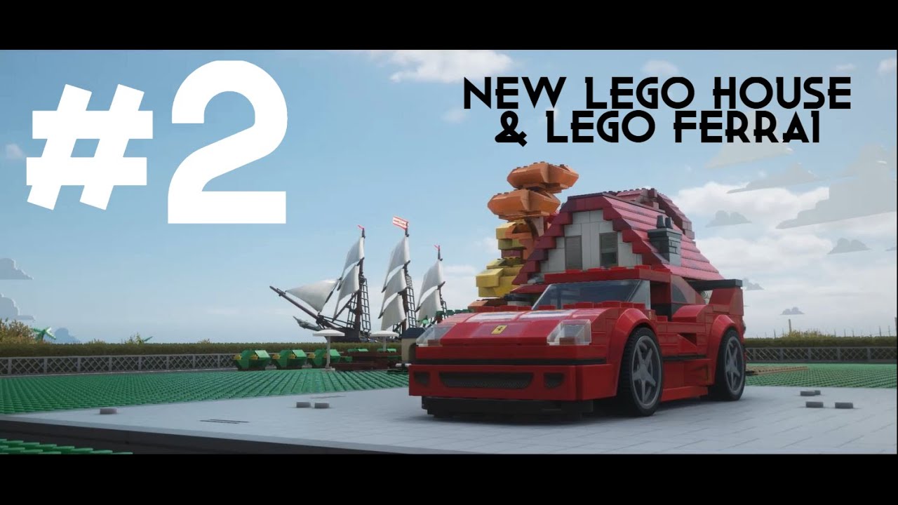 FH4 LEGO Speed Champions (2) NEW Lego House & Lego FERRARI YouTube