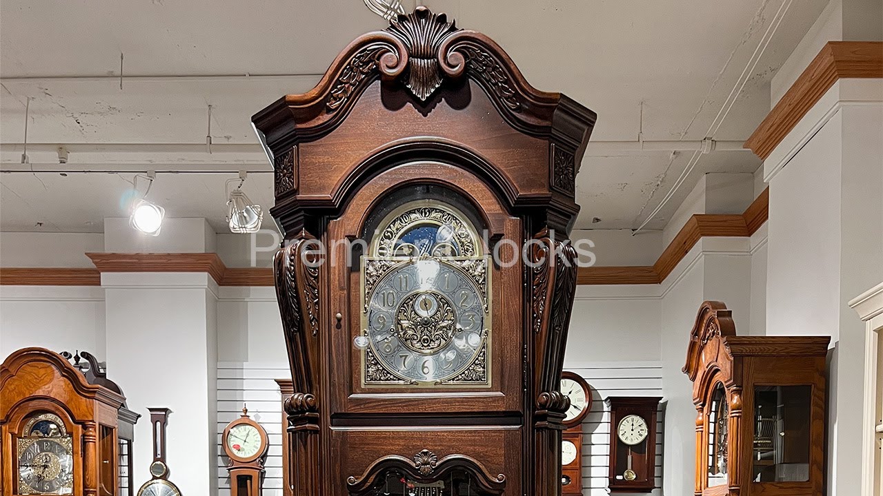 Howard Miller Hamlin Grandfather Clock 611025 at Premier Clocks - YouTube