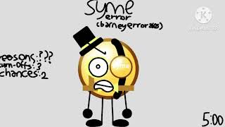 SYME Error (Barney Error 2605)