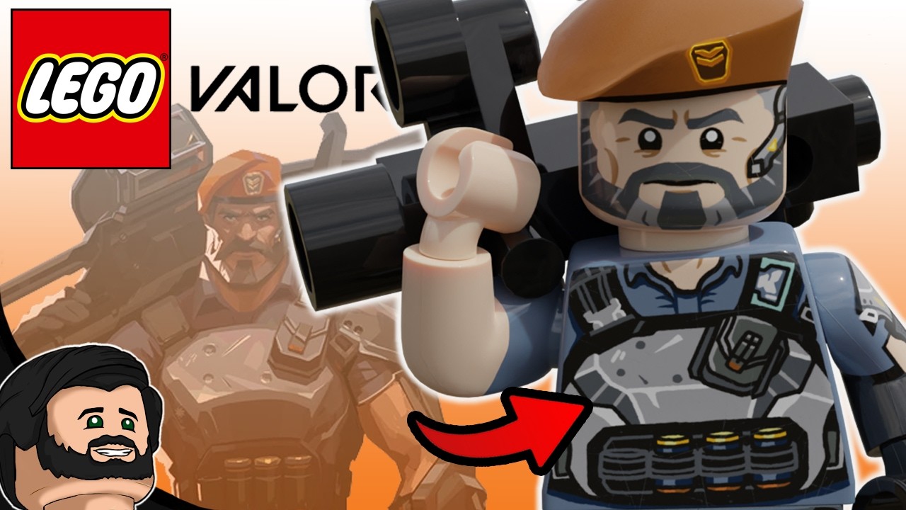 Custom BRIMSTONE Minifigure! | LEGO VALORANT - YouTube