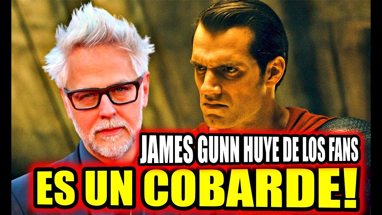 JAMES GUNN NO CONFIA EN EL EXITO DE SUPERMAN Y HUYE DE LOS FANS! ZACK ...