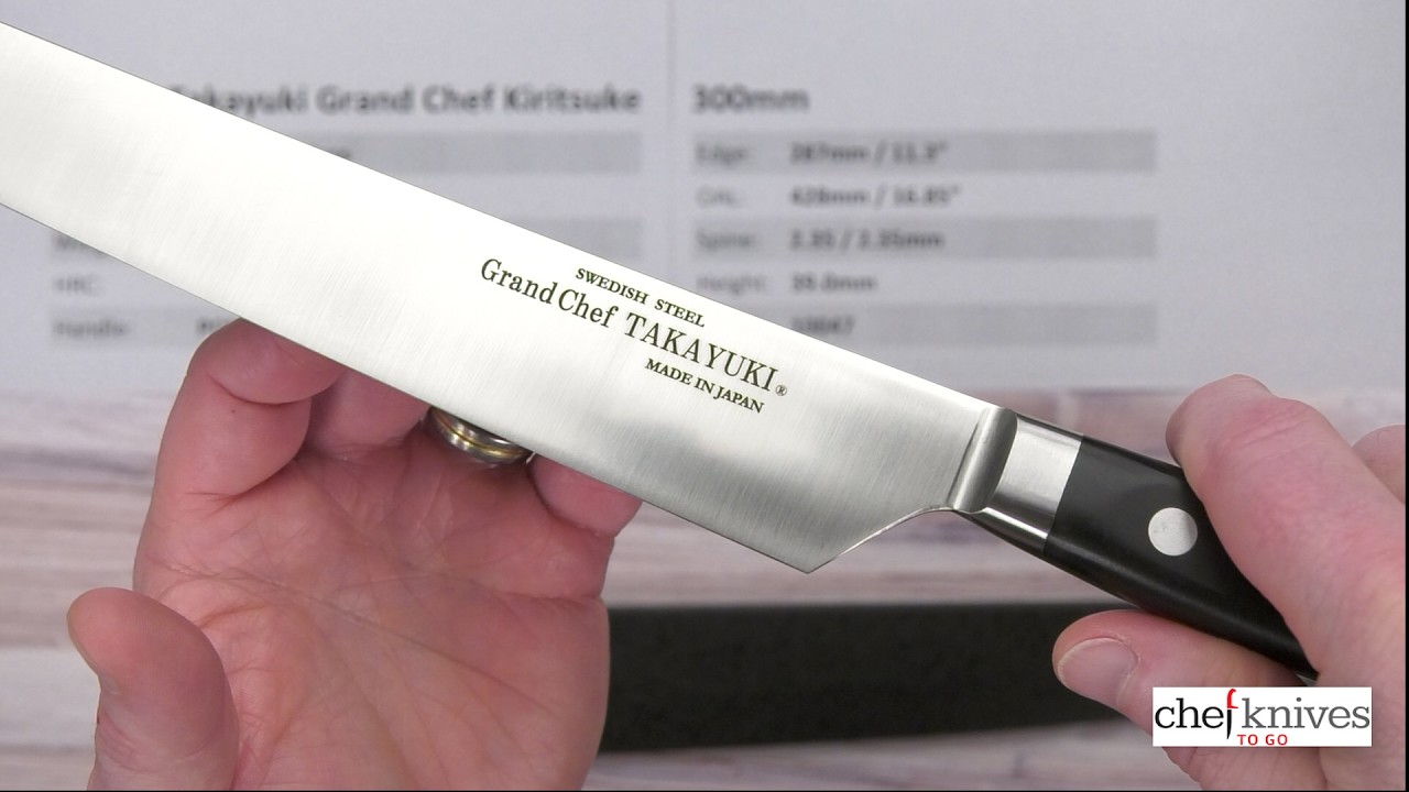 Takayuki Grand Chef Kiritsuke 300mm|VG10 Sakai|CKTG