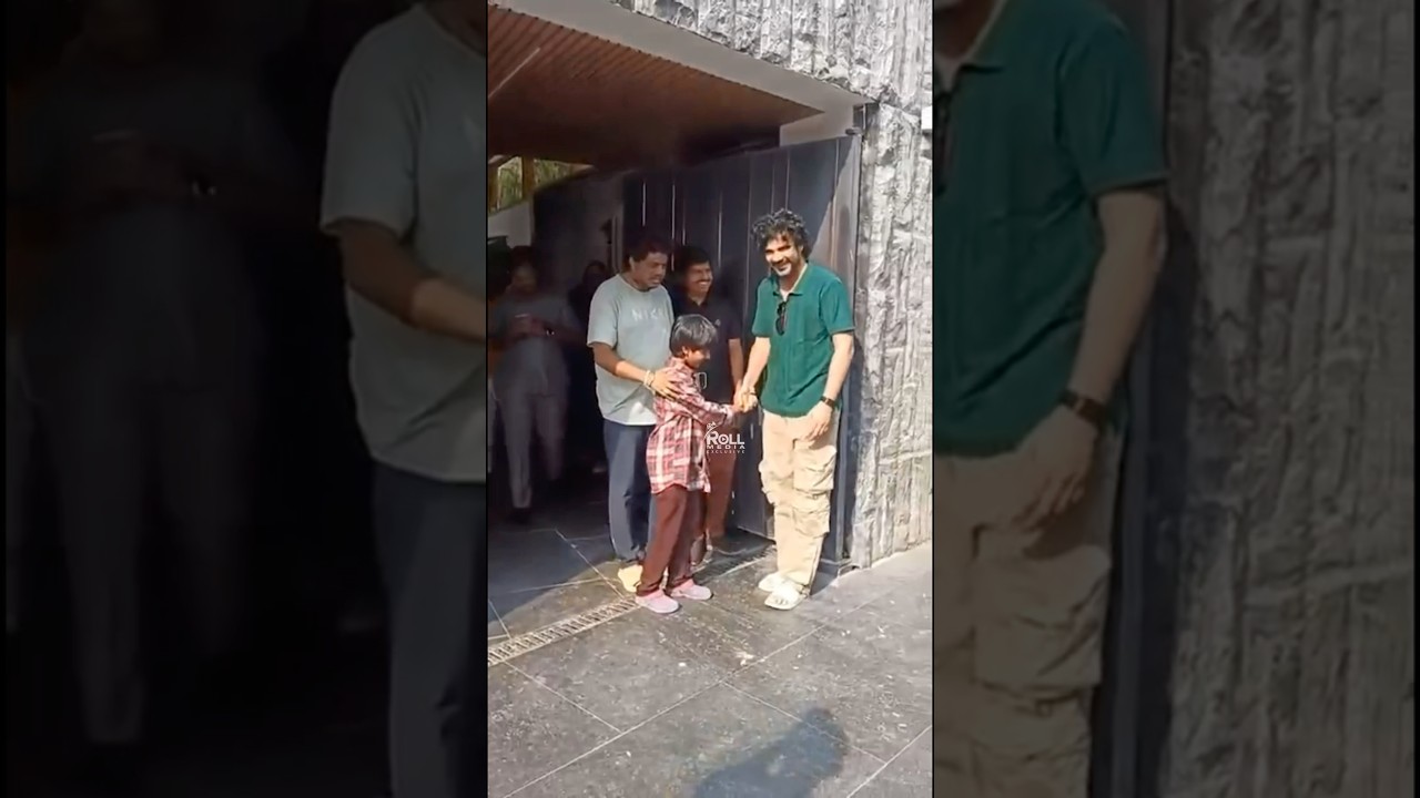 On the auspicious occasion of Maha Shivaratri, Siddu visited the residence of No.1 Sridhar Rao