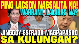 OMG! PING LACSON NAGSALITA NA! JINGGOY ESTRADA MAGPAPASKO SA SELDA? SENADOR IISUEHAN NA NG WARRANT?