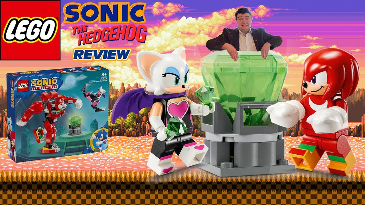 LEGO Sonic the Hedgehog Knuckles' Guardian Mech 76996 EARLY 2024 Set Review
