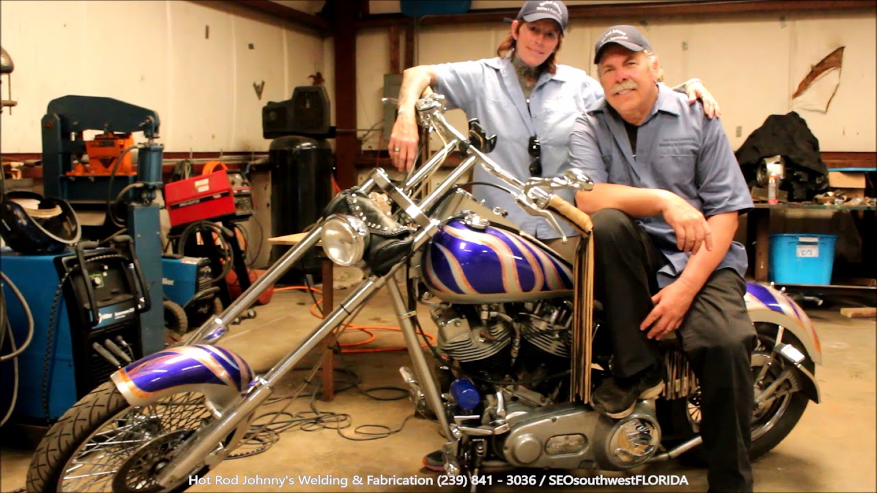 Florida professional welding / Hot Rod Johnny's Welding & Fabrication (239) 841 3036 YouTube