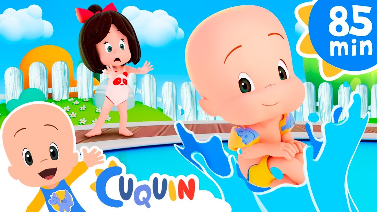 ¡A nadar, date la cremita! 🏊 y más canciones infantiles para bebés con Cleo y Cuquín
