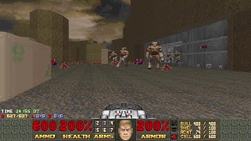 Doom II - SlaughterMax - Map 03 - UVMAX (18:50) w/commentary