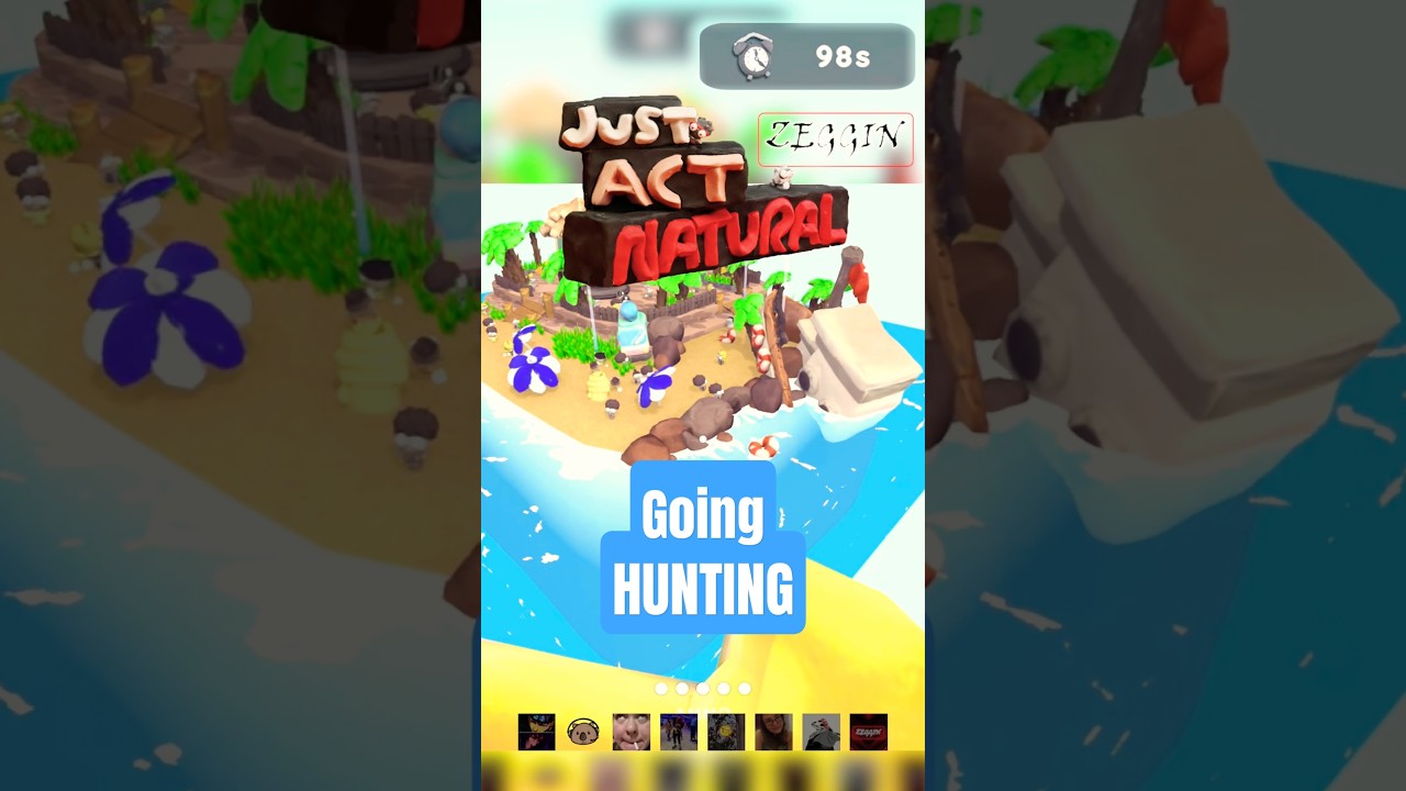 Can I hunt EVERYONE in Just Act Natural (Full Match)