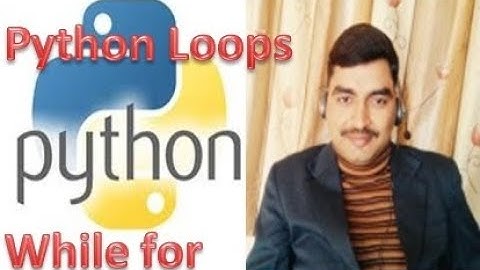 Python loops iteration While, For , nested loop syntax explanation example