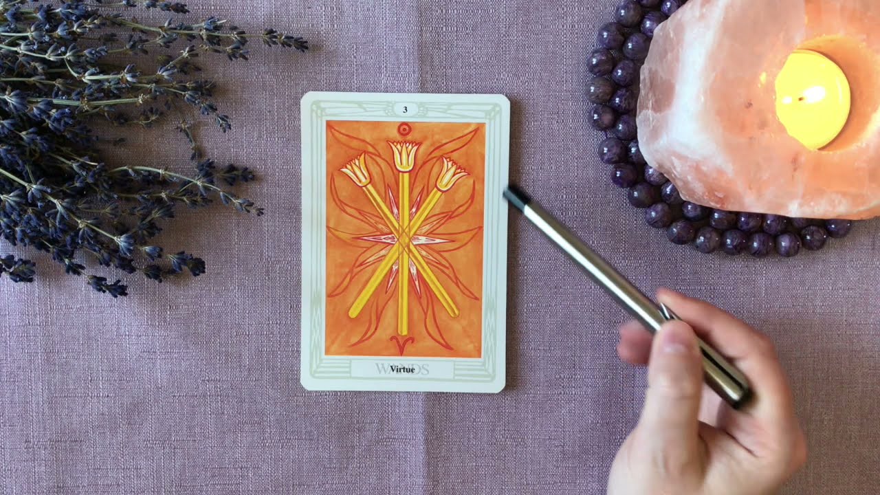 Three of Wands - Thoth Tarot Meanings