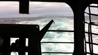 Navegacion desde Isla Robinson Crusoe a Valparaiso
