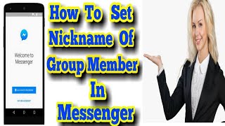 How To Change Nickname For Chats in Facebook Messenger | Change Nickname inMessenger|Bangla Tips2023 screenshot 3