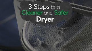 3 Steps to a Cleaner (and Safer) Dryer | Consumer Reports 3 Steps to a Cleaner (and Safer) Dryer | Consumer Reports