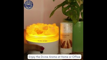 Experience the best of aromatherapy with our Himalayan Rock salt Aroma diffuser and essential oils
