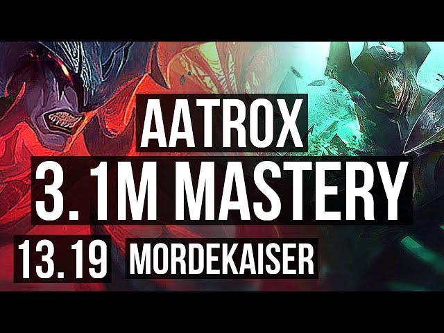 AATROX VS MORDEKAISER TOP GRANDMASTER