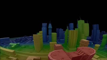 Interactive Stereo Rendering For Non-Planar Projections of 3D Virtual Environments (True-3D 2009)