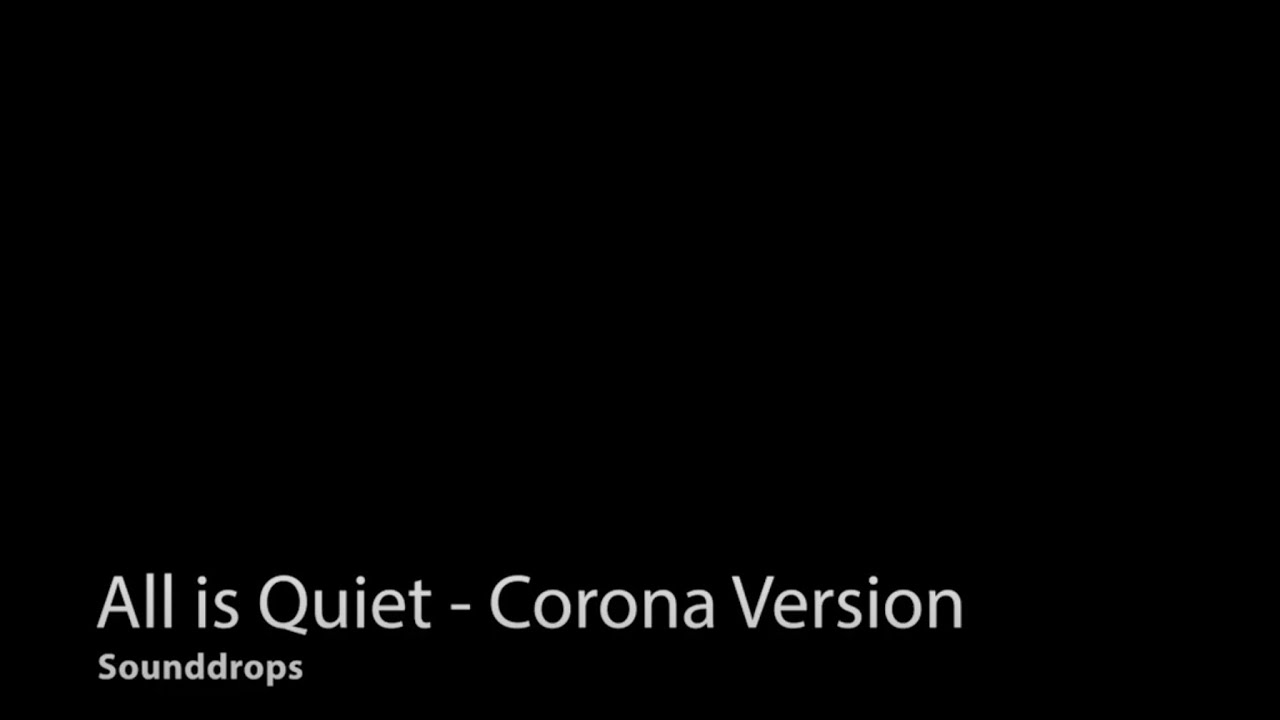 All is Quiet // Sounddrops - Popchor der Barner 16