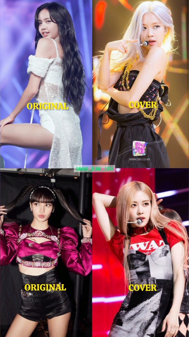 ROSE COVER LISA'S ICONIC RAP PARTS #lisa #rosé #jisoo #jennie #chaelisa #blackpink #shorts