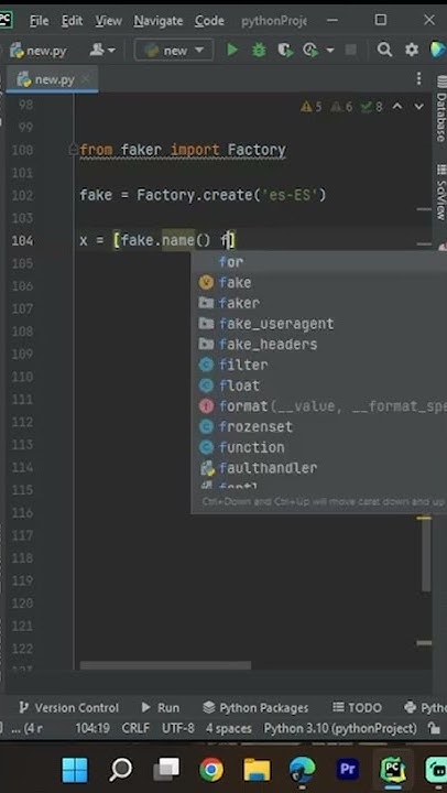 with faker python library you can Make local Fake Names #python #fake # ...