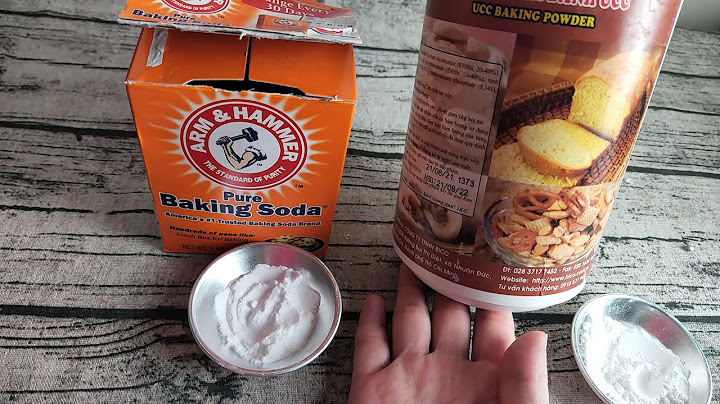 Bột baking soda làm bánh tiêu được không