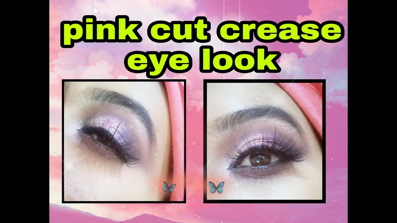 easy pink cut crease eye look💓💖 || fire up your beauty