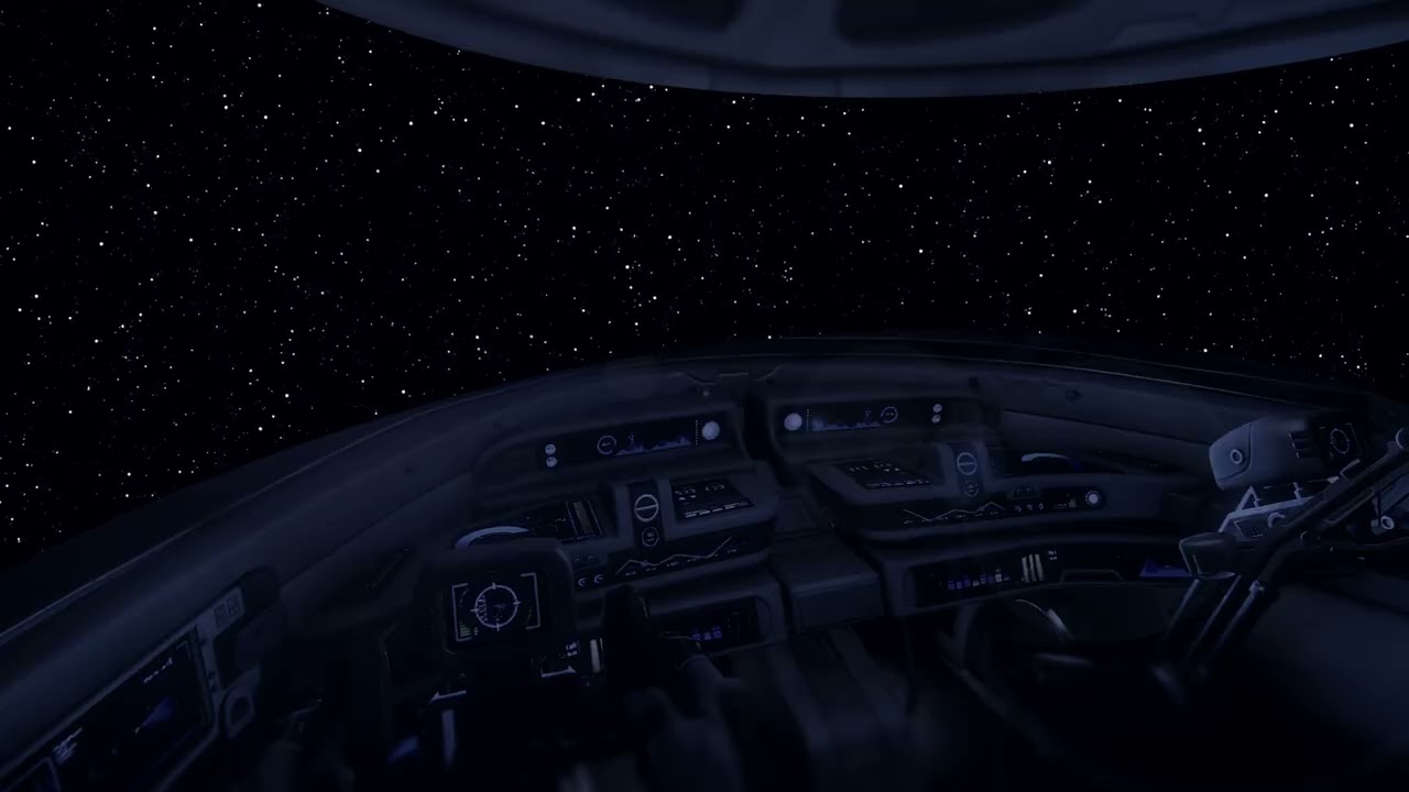 Smoothed Brown Noise - Space Sounds Sleep 🚀 Spaceship White Noise for Sleeping, Relaxation, Tinnitus